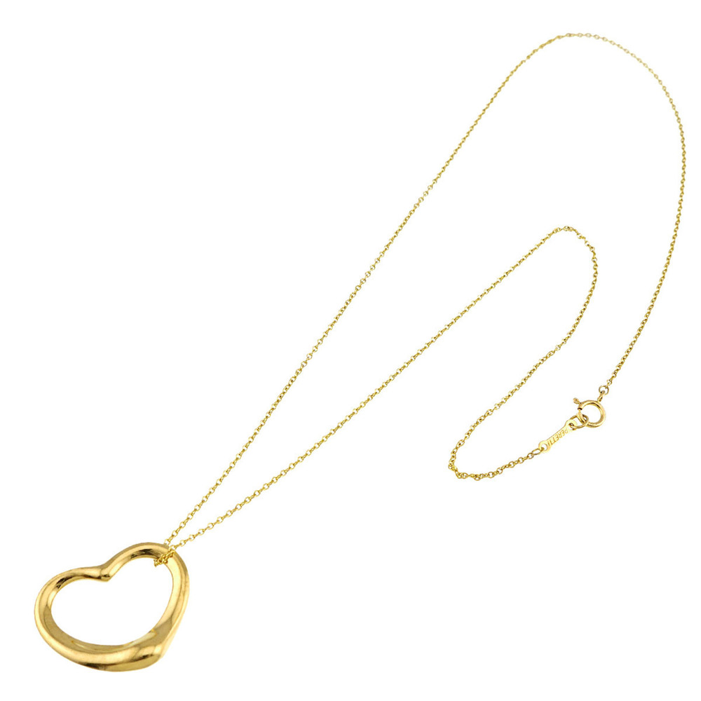 TIFFANY & CO. 18k Gold Heart Necklace